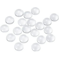 GOELX Plastic Jhumka Base Xtra Small Size in Dome Shape for Jewellery Making /& Thread Wrapped Jewellery